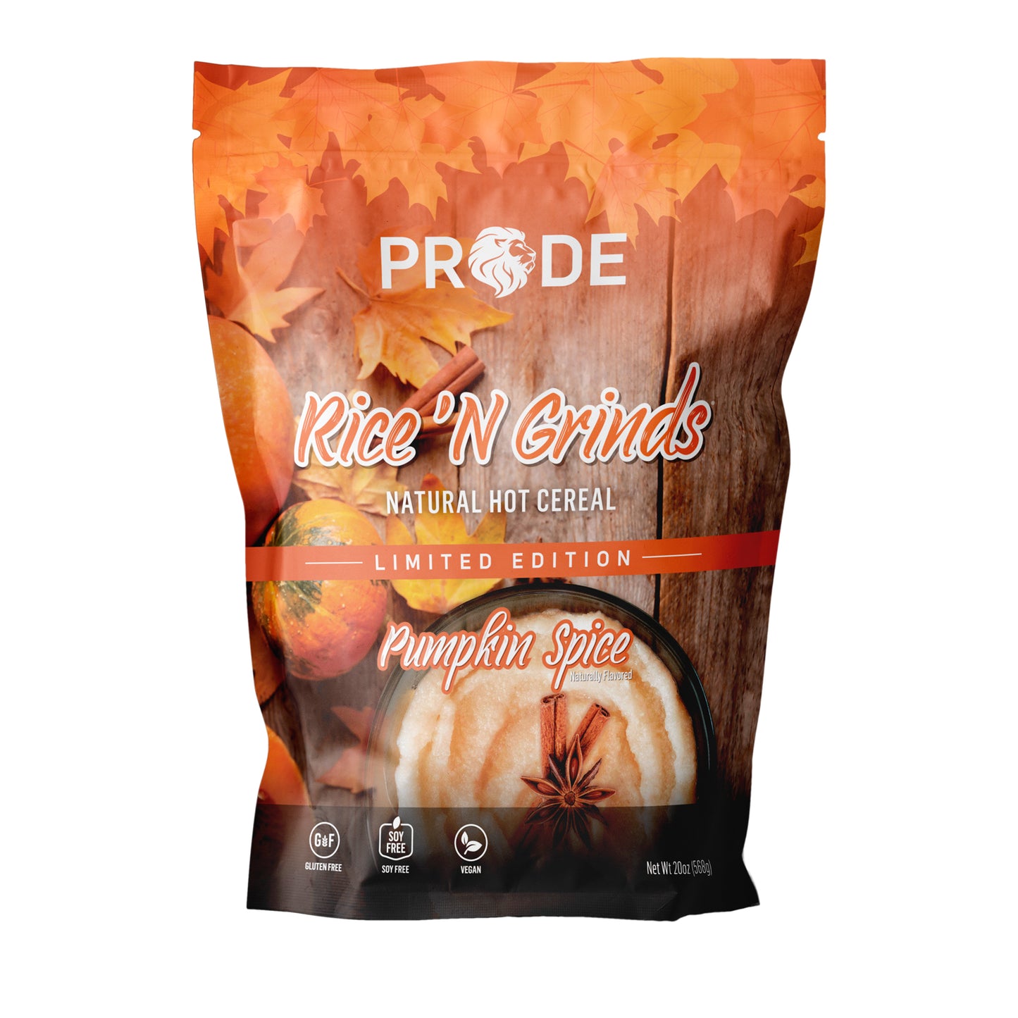 Rice 'N Grinds - Pumpkin Spice Front of Bag
