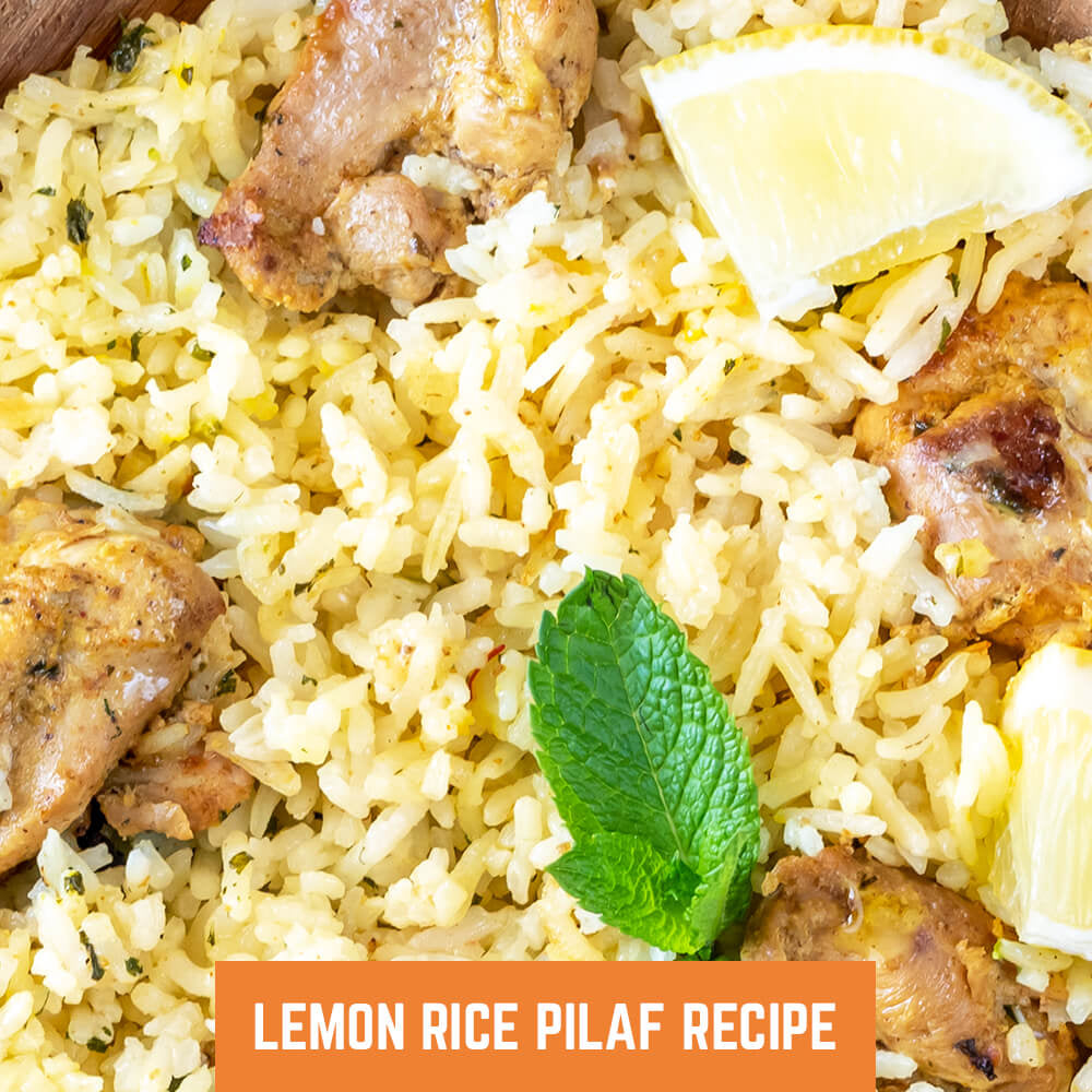 Lemon Rice Pilaf Recipe