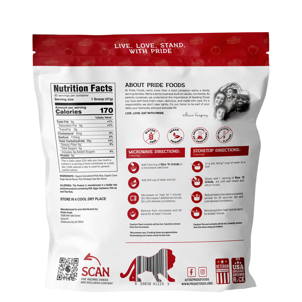 
                  
                    Rice 'N Grinds - Apple Pie Flavored NFP
                  
                