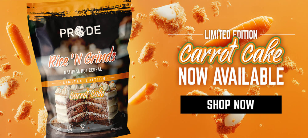 Carrot Cake Rice 'N Grinds - Now Available 