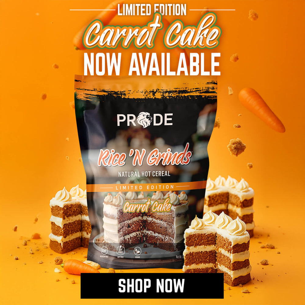 Carrot Cake Rice 'N Grinds - Now Available 